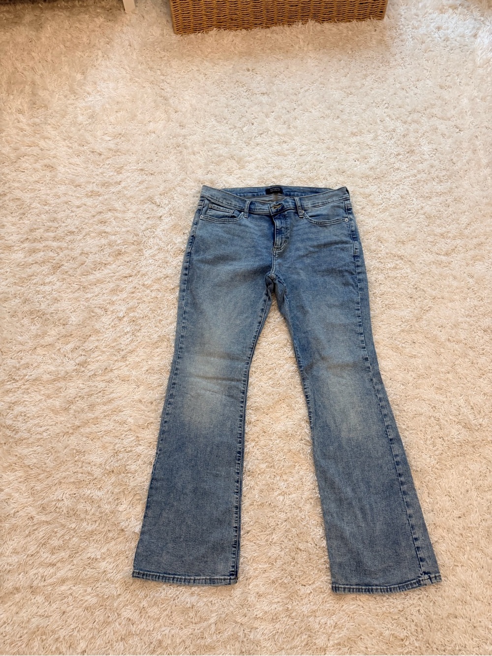 Banana Republic Mid Blue Flared Jeans